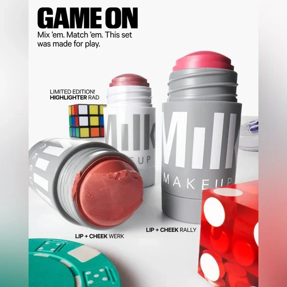 Milk Makeup Holiday Makeup Sticks Party Mix Brand New in Box Authentic - Picture 12 of 13